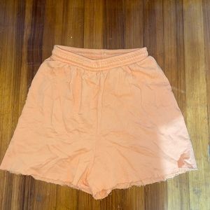 Orange Urban Outfitters Renewal Sweatshorts